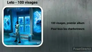 Leto - 100 visages (Paroles + Lyrics )