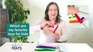 Snap Link Chain - Reusable Felt Paper Chain #finemotoractivity #pediatricot #educationaltoysforkids