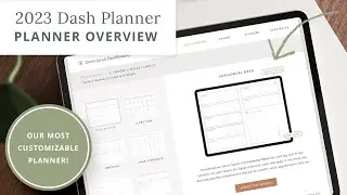 What to Know About the 2023 Dash Planner | Digital Planner Overview