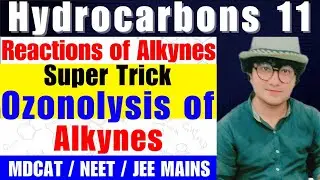 Best Ozonolysis Reaction Trick for Alkynes