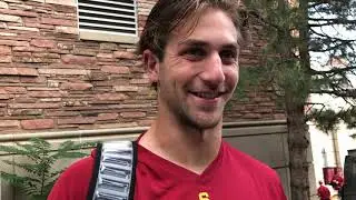 USC QB Kedon Slovis on Drake London's Colorado performance, Michael Trigg emergence