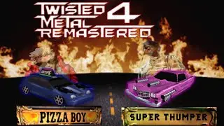 [Steam] Smash N' Crash: Twisted Metal 4 Remastered (Pizza Boy & Thumper Gameplay)