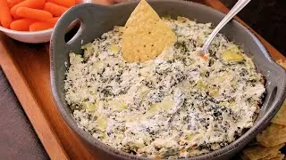 Skinny Spinach Artichoke Dip Easy & Healthy Spinach Artichoke Dip