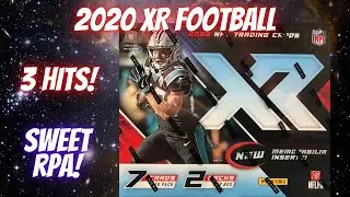 Открытие Panini XR Football Hobby Box 2020. 3 хита | Sweet RPA!