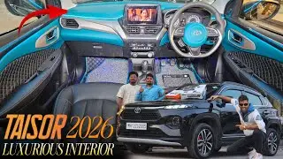 TAISOR 2026 PERSIAN GREEN LUXURIOUS INTERIOR WITH COMPLETE DASHBOARD WRAP....!!!