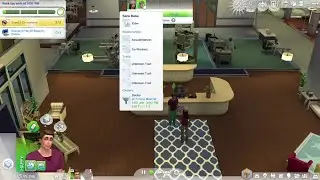 Playing a doctor sim and a social networking sim in The Sims 4. Part one. No Commentary gameplay.