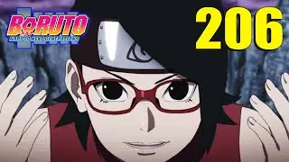 Boruto Episode 206 Review + Live Reaction! New Team 7 vs Boro