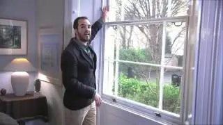 A demonstration of energy saving Secondary Glazing
