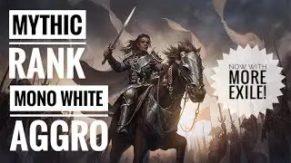 Mythic Mono White Aggro | MTG Arena Innistrad: Crimson Vow Standard Best of One | KaeroMTG