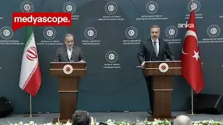 Hakan Fidan, İran Dışişleri Bakanı Abbas Arakçi ile ortak açıklama yapıyor #CANLI