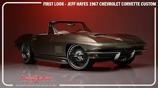 FIRST LOOK - Jeff Hayes 1967 Chevrolet Corvette Custom Convertible - BARRETT-JACKSON 2024 SCOTTSDALE