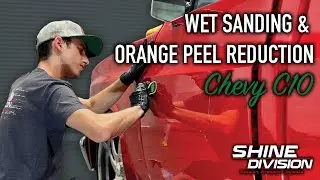 Мокрое шлифование Chevy C10 &mdash; устранение эффекта &laquo;апельсиновой корки&raquo; &mdash; Shine Division Detailing Oceanside, Калифорния