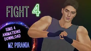 FIGHT 4 | Sims 4 Custom Animations | (Download)