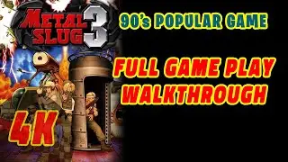 Metal Slug 2 ~ 4K Gameplay ~ Full Walkthrough | pc gaming