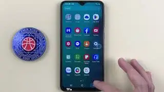 Assistant menu on Samsung A10 Android 11