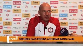 Gerhard Struber says Bristol City are remaining calm despite Oxford loss