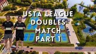 USTA NTRP 3.5/4.0 Doubles Match Play - Nathan/Owen vs Tung/Steve - Part 1