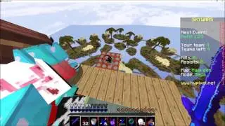 Minecraft SKYWARS SKYBASING w/ ADirtBlock Charster_Combos & Friends!