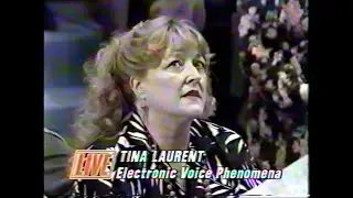 Tina Laurent talks about EVP on Central Weekend Live (1990)