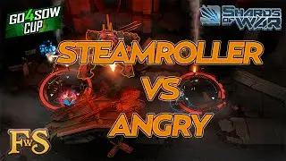 Steamroller vs Angry Go4SoW 1 Cup Shards of War eSports Live Commentary