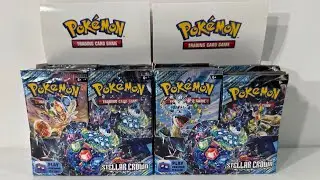 Pok&eacute;mon TCG - Opening 72 Stellar Crown Booster Packs