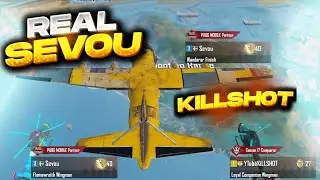 I Met SEVOU in Same Lobby😱PUBG MOBILE BGMI