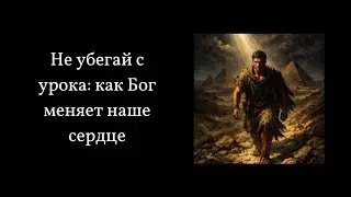 Не убегай с урока: как Бог меняет наше сердце| Бытие 37-50| Базеев Дмитрий