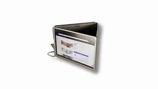 TUTT 16&rdquo; Dual Screen Portable Monitor for Laptop | Single Cable Connection | 16:10 PRESENTATION