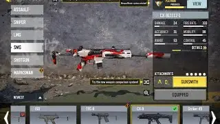 Codm Best attachments for [CX-9] [call of duty mobile] [season 6]