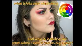 Color wheel picks my eyeshadow colors | going back to basics 🤨