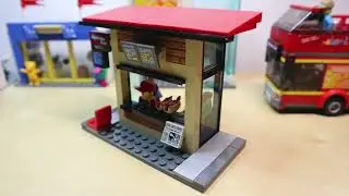 Lego City 60200 food stand stop motion.