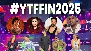 YouTube FanFest Mumbai 2025 LIVE 🔥 | Sanju Rathod &ldquo;Sundari&rdquo;, Sonu Nigam, Varun Dhawan | Marathi Vlog