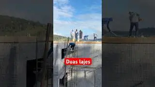 Duas lajes em uma casa de isopor #dicas #obra #constru&ccedil;&atilde;o #pedreiro #casa