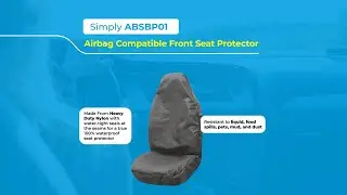 Simply ABSBP Airbag Compatible Front Seat Protector
