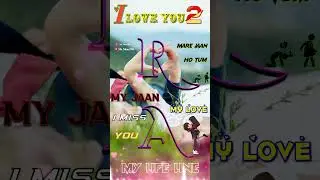 R A Couple Name Status 🥰|| Name art Video ✍️|| WhatsApp Status 📸|| 2023#ms_mona786
