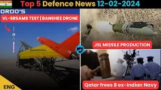 Bharat Defence News: Qatar frees 8 ex-Indian Navy men, BANSHEE Target Drones, Tower Semiconductor
