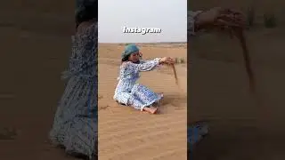 It's giving tourist in the desert #instagramvsreality #whenindubai