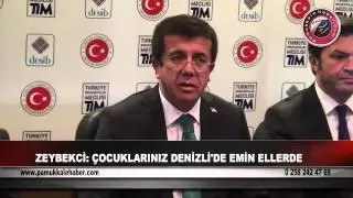 Zeybekci, Denizli'de gazetecilerin sorularını yanıtladı (Pamukkale Haber TV)