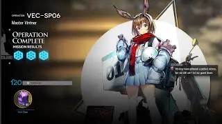 Arknights | AFK VEC-SP06 in 1 move (Amiya Caster) | Master Vintner | Vector Breakthrough