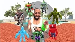 Franklin Try New Magical Watch HULK Mode in Indian Bike Driving 3D!