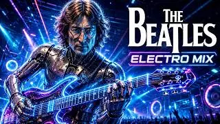 The Beatles Electronic Remix 🚀 | Timeless Hits Reimagined with Futuristic EDM Vibes