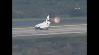 Space Shuttle Atlantis - STS-122 Landing
