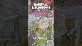 Infinity Nikki Golden Season 5 Star Outfit | Rainfall & Blossom | Infinity Nikki