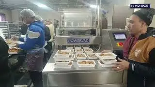 Linear type Automatic Tray Sealing Machine AVTS-500 #vacuumsealer #vacuumpackaging Sweets Packaging