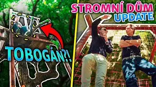 TOHLE BUDE DIVOKÝ TOBOGÁN 🤣 | DŮM NA STROMĚ! 