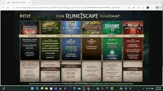 2026 plan for [Runescape 3] updates. [Summer] 2026 [Construction] should be cool. no new [Skill]