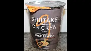Ramen Noodles by Chef Ramsay: Shiitake Mushroom Chicken Review