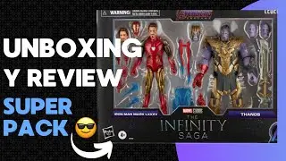 Iron man y Thanos de Marvel Legends UNBOXING Y REVIEW