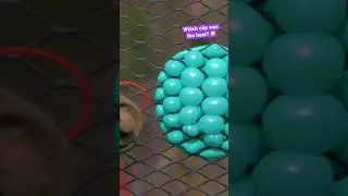 Water balloons being ridiculously satisfying 😊
