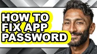 How to Fix App Password - Easy Guide